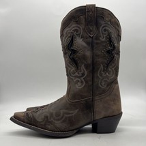 Laredo Lucretia 52133 Womens Brown Leather Pull On Western Boots Size 11 M - $59.39