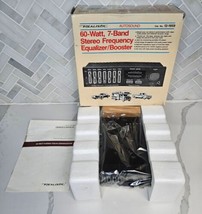 Realistic 12-1959 7 Band 60 Watt Car Stereo Frequency Equalizer Booster NEW - $237.55