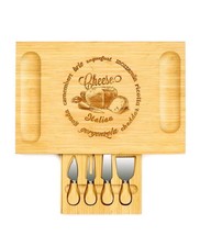 Kitchen Natural Bamboo Cutting Board Bamboo Cheese Board Set (D0102HISUNW.) - £68.68 GBP