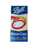 Vintage Ball Mason Jar Caps with Dome Lids  1975 Vacu-Seal Regular Size ... - $604.78 MXN