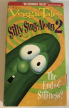 Veggie Tales VHS Tape Silly Sing A Long 2 - £1.97 GBP