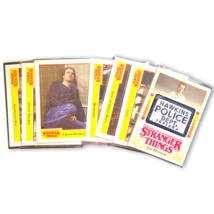 Stranger Things 2018 Trading Cards Jim Hopper Patch P-JH 6 Various Hopper Cards - $24.74