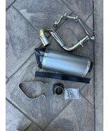 New Performance stainless Exhaust Muffler Honda Helix CN250 CN 250 Elite 250 - $247.50