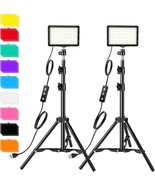 Led Studio Streaming Lights With 70 Beads And Color Filter For Camera Photo - €39,44 EUR