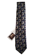 Jerry Garcia Stonehenge Silk Neck Tie Geometric Multi Color Unused Neckwear Tags - £11.23 GBP