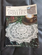 Coffee N Cream Doilies Patricia Kristoffersen Doily Patterns Crochet Book 1998 - £22.35 GBP