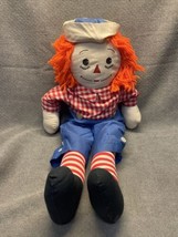 Vintage Raggedy Andy 24” Doll Orange Yarn Hair Doll KG JD - £23.88 GBP
