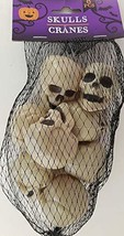 Greenbrier Halloween Mini Human Skulls Plastic 1.5Hx1.3Wx1.5D 8/Pk - £5.30 GBP