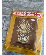 Sunset Stitchery Embroidery Kit Indian Heritage Native American 2288 Cre... - $404.20 MXN