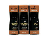 Woody&#39;s For Men Shave Oil 1 oz-3 Pack - £27.79 GBP