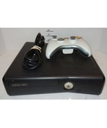 Microsoft Xbox 360 Matte Black Slim S Console with Power Adapter Control... - $1,921.44 MXN