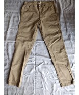 Levi&#39;s Women Khaki Classic Chino Flat-Front Casual Pants W26 EUC - €10,31 EUR