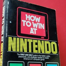 Vintage 1988 How to Win at Nintendo by Jeff Rovin trade Paperback Book - £14.96 GBP