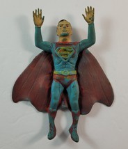 Vintage 1973 Ben Cooper Rubber SUPERMAN DC Comics Action Figure Jiggler - £27.68 GBP