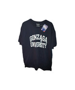 Gonzaga Champion Brand Mens L / XL Tshirt Navy 100% Cotton Off. Lic. Col... - $36.00 CAD