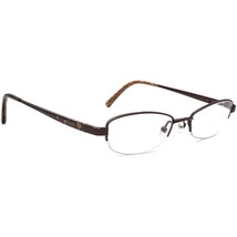 Coach Women&#39;s Eyeglasses Kian(219) Coffee Half Rim Metal Frame 49[]18 135 - $29.99