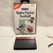 Sega Master System Walter Payton Football 1989 Complete CIB - Tested - Authentic - $29.70