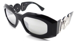 Versace Sunglasses VE 4425U 5422/6G 53-18-145 Shiny Black / Silver Mirror Italy - £192.97 GBP