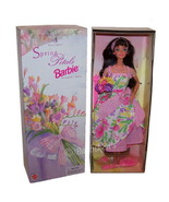 1996 SPRING PETALS Barbie Doll Avon 2nd in Series Special Edition Brunet... - $19.99