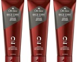 (3 Ct) Old Spice Men&#39;s Bald Care System STEP 2 Shave Cream Vitamin E - 1... - £22.52 GBP