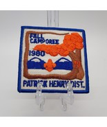 Vintage BSA 1980 Patrick Henry District Fall Camporee 3&quot;x3&quot; Patch - €11,02 EUR