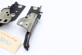 02-08 JAGUAR X-TYPE HOOD LEFT RIGHT HINGE PAIR Q2569 image 2