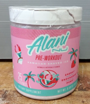 Alani Nu Pre-Workout Hawaiian Shaved Ice, 25 Servings (Cracked Lid Still Sealed) - £19.91 GBP