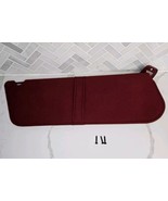 1987 - 1996 Ford F150, F250, F350, Bronco Red Cloth Sun Visor Drivers Si... - $39.55
