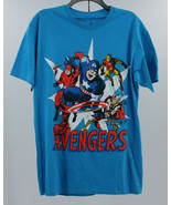 Marvel Comics Avengers T-shirt Men&#39;s Large/X-Large- See Details - £10.90 GBP