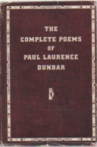 The Complete Poems of Paul Laurence Dunbar, hardcover, rare find - £43.80 GBP