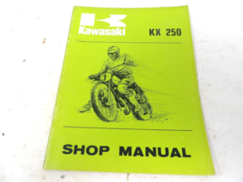 1974 KAWASAKI KX250 SHOP SERVICE MANUAL 99997-706 GENUINE OEM VINTAGE MX - $485.13 MXN