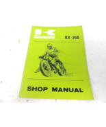 1974 KAWASAKI KX250 SHOP SERVICE MANUAL 99997-706 GENUINE OEM VINTAGE MX - $25.74