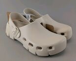 BIRKENSTOCK Unisex 41  Birki Flow EVA Sandal Slipper Eggshell 1027706 New - $41.99