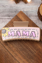 MAMA Sunflower Print Large Hair Clip - $77.80 MXN