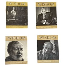 x4 Wisdom Magazines Circa 1957-58 Issues 20, 22, 25, 26 - £39.43 GBP