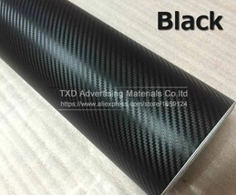 30x127CM(12&quot;X50&quot;) Dark blue 3D   Wrap Car Wrapping Foil 3D   Car Sticker 3D   fi - £50.34 GBP