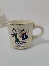 Coffee Cup Mug Boy Scouts Columbia Pacific Council Pow Wow Staff Thanks Vtg - $16.44