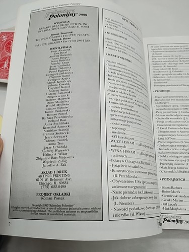 Kalendarz Polonijny 2000 Book Item image 8