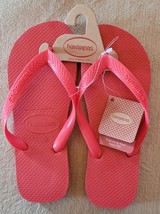 Havaianas Flip Flop Beach Sandal Ruby Red  Size 6W 5M and 7W 6M EUR 35-36 37-38 - £22.01 GBP