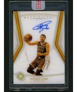 2018-19 Panini Opulence Stephen Curry Autograph On Card #17/25 Warriors - $3,959.99
