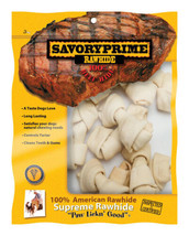 Savory Prime Rawhide Bones (10 Pack), 3&quot; - £15.89 GBP