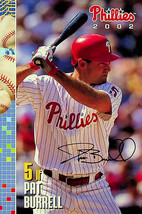 MLB Philadelphia Phillies - Pat Burrell - Photos &amp; Letter (2002) - Preowned - £38.86 GBP