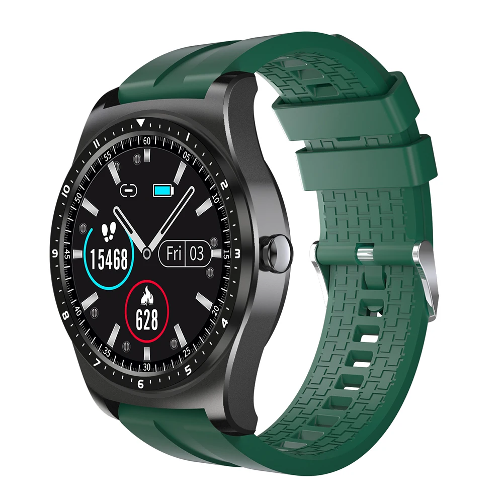 LEMFO Full Touch Screen Smart Watch Men Heart Rate Monitor  Smartwatch Man Women - £150.49 GBP