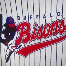 Buffalo Bisons Blanket Minor Leagues Baseball Genuine Merchandise W 29&quot; x L 65&quot; - £87.57 GBP