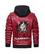  Gaming Cosplay Bomber Leather Jacket 2077 Samurai  - $109.99+