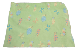 Circo Target Green Caterpillars Snails Ladybugs Baby Blanket Stitch Edge... - £45.91 GBP