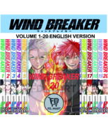 Wind Breaker Manga English Version Vol 1-20 by Satoru Nii (HALF/FULL SET) DHL - $138.65 CAD - $235.81 CAD