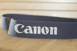 Blue Canon EOS Vintage strap. A lovely addition to your Canon set up. - $27.00
