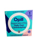 28 Day Supply Opill Norgestrel Tablets 0.075mg Daily Oral Contraceptive - $21.56 CAD