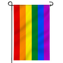 Anley Rainbow Gay Pride Decorative Garden Flags - Double Sided Garden Flag - £5.85 GBP